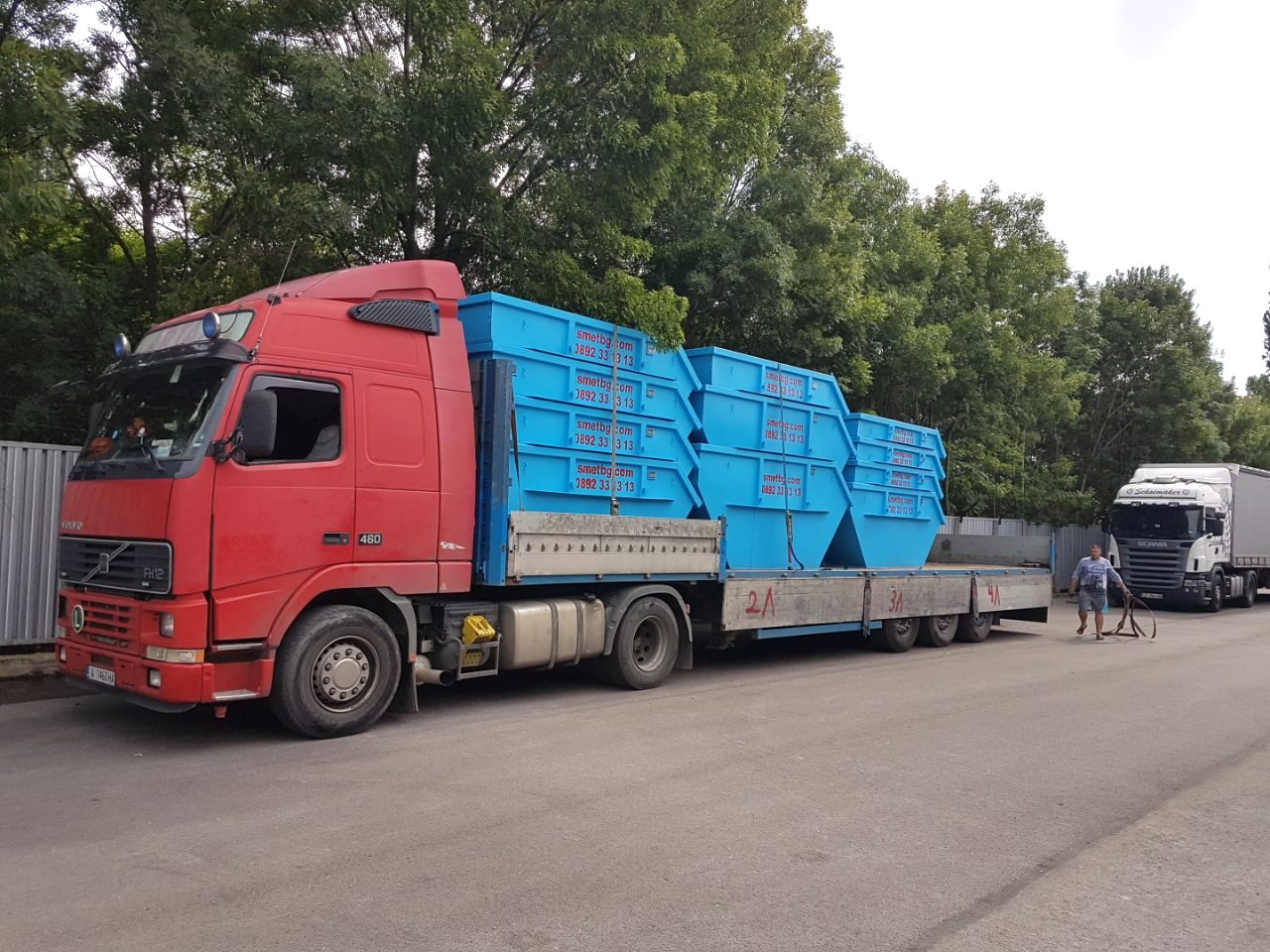 Строителните отпадъци не се изхвърлят в контейнерите за битова смет и за разделно събиране